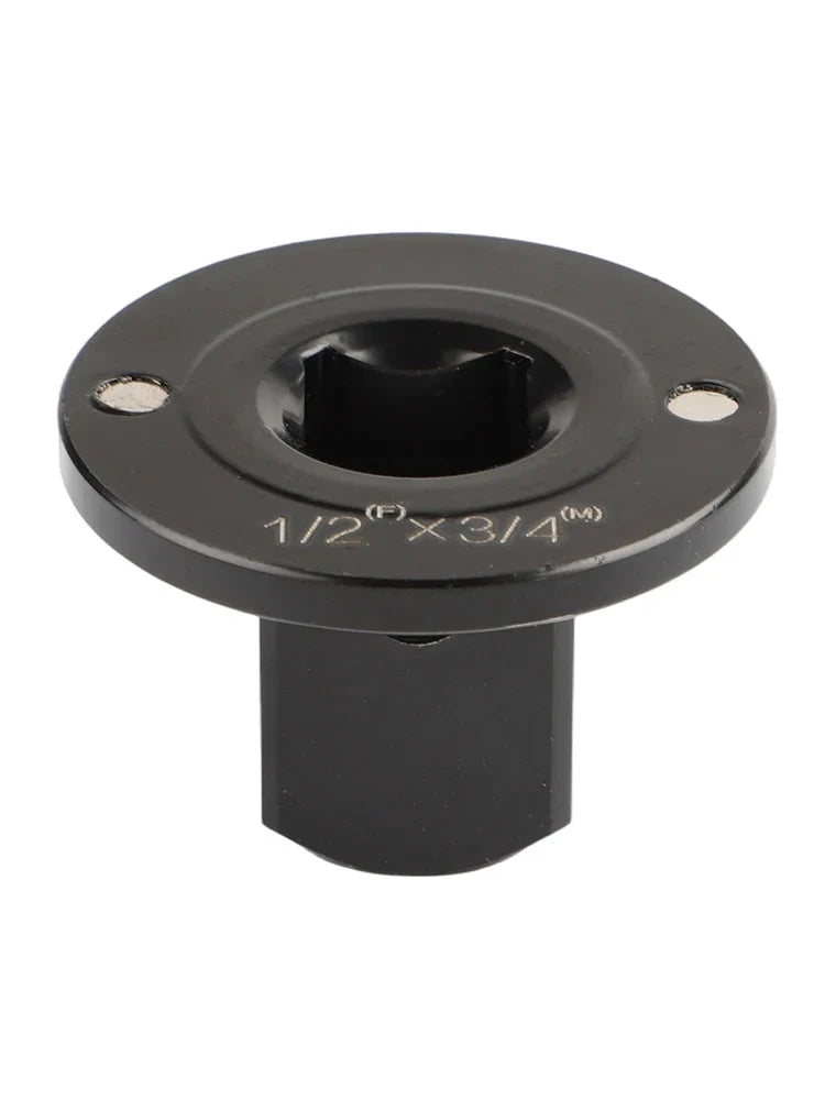 Low Profile Impact Driver Socket Adapter 1/4" to 3/8" Steel Socket Adapter Qme
