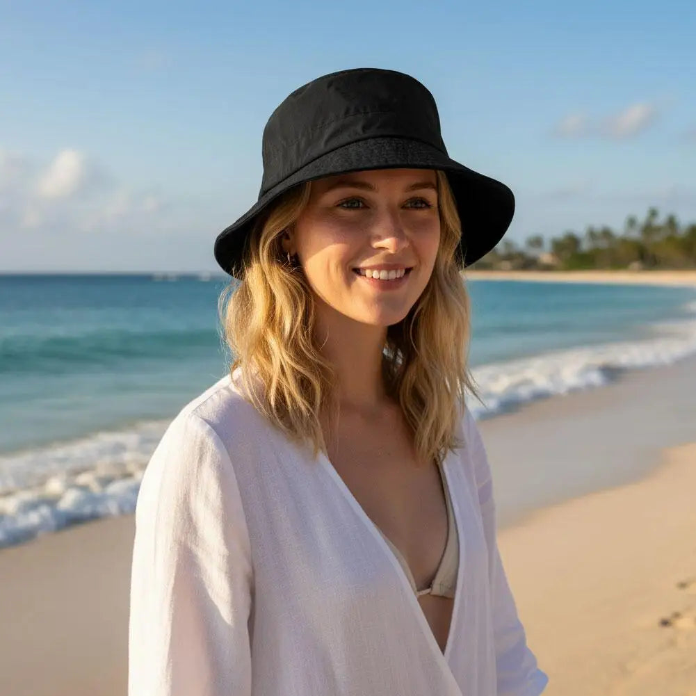 UV Protection Fisherman Hat – Quick-Dry Camping Sun Cap Outdoor Sun Hat Qme