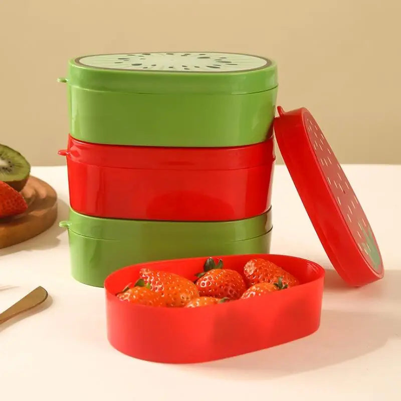 Fruit-Shaped Food Storage Containers – Fridge Crisper Set Food Storage Container Qst