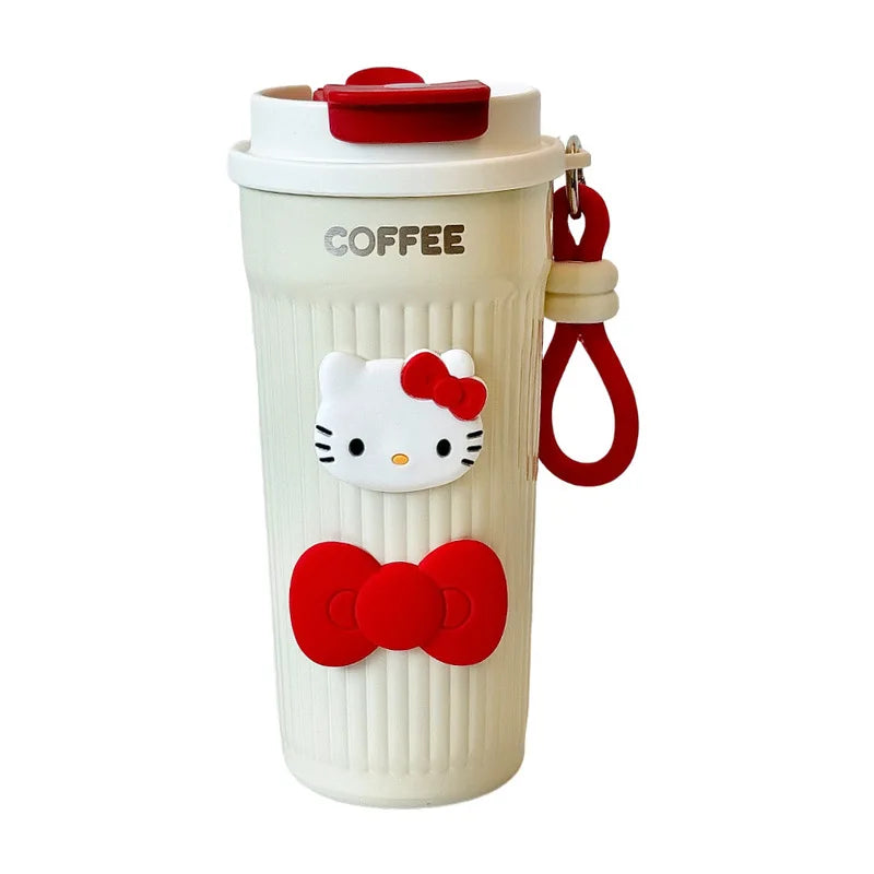 Hello Kitty Insulated Cup | 316 Stainless Steel & Straw Insulated Tumbler Qme