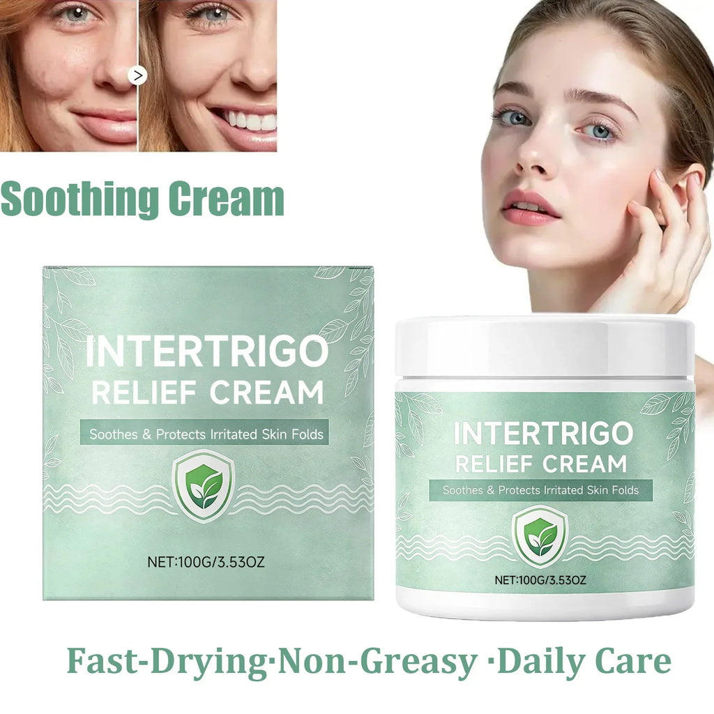 Skin Fold Soothing Cream | Fast-Absorbing, Non-Greasy Body Cream Soothing Body Cream Qme