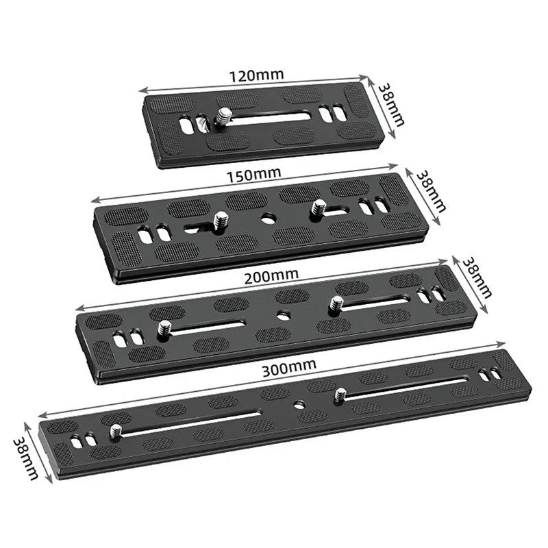 1/4" Screw Tripod Quick Release Adapter – Aluminum Alloy Tripod Adapter Qme