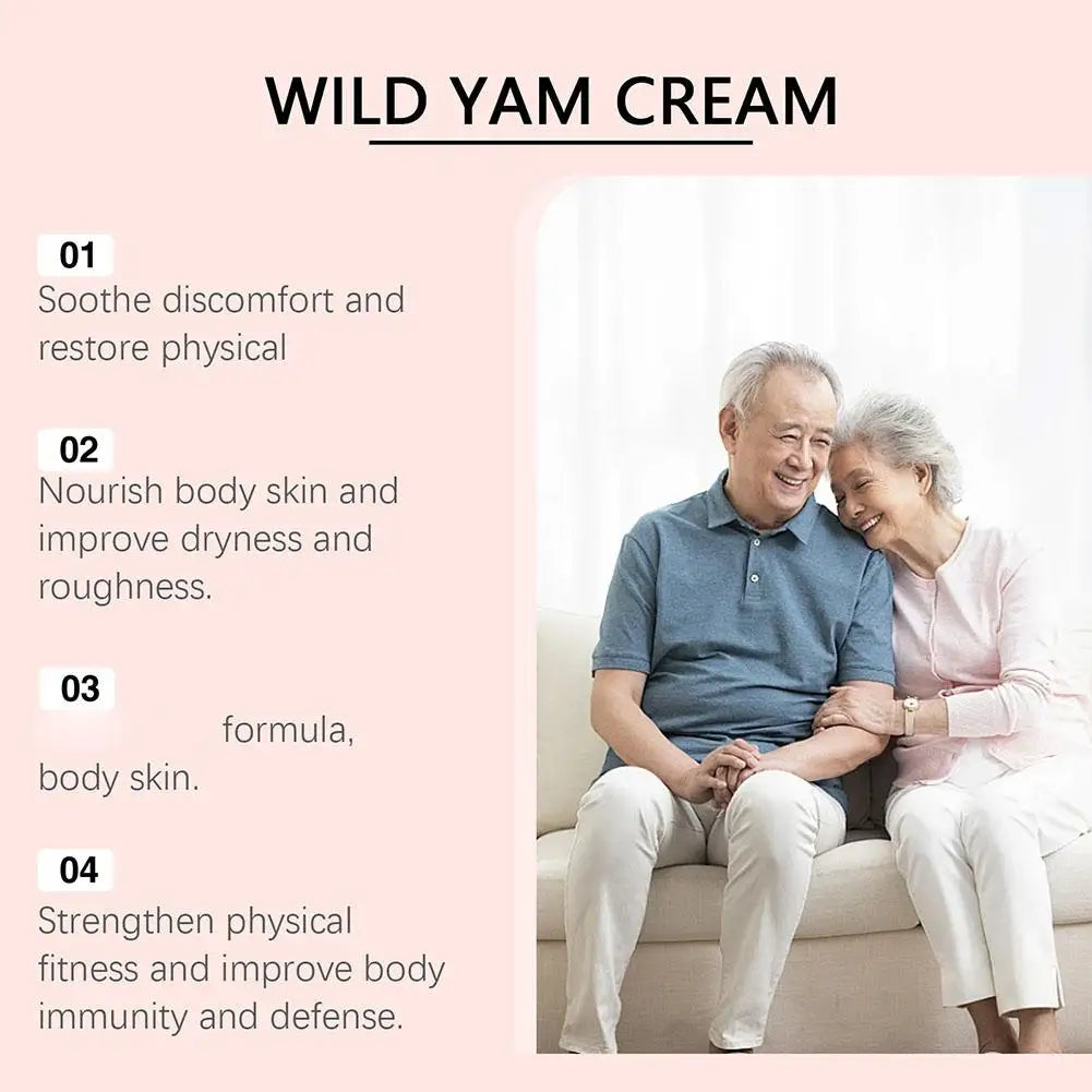 Wild Yam Cream – Natural Facial Moisturizer for Women Facial Moisturizer Cream Qme