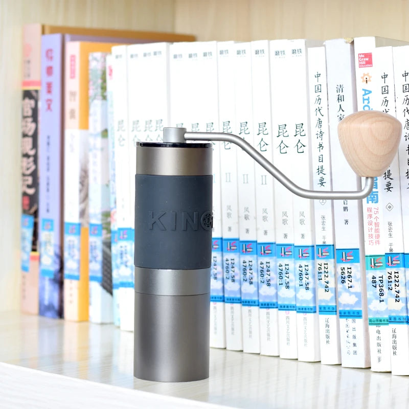 Kingrinder K1/K2 Manual Coffee Grinder – 38mm & 48mm Burr Manual Coffee Grinder Qst