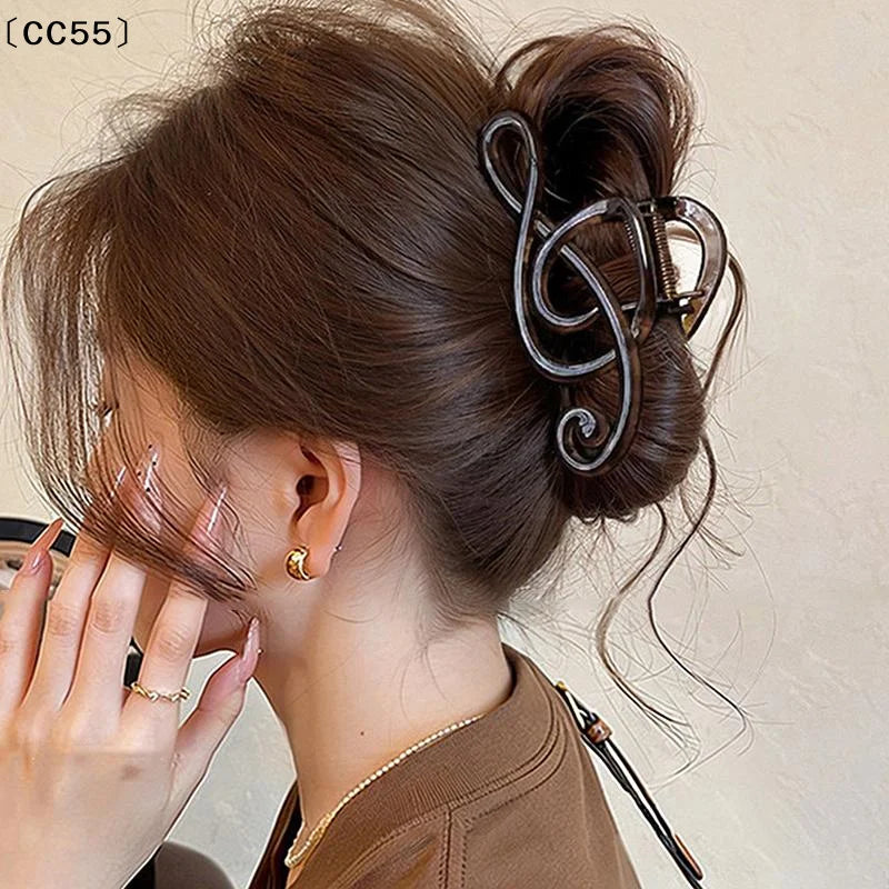 Leopard Möbius Strip Large Hair Claw Clip for Women Hair Claw Clip Qst
