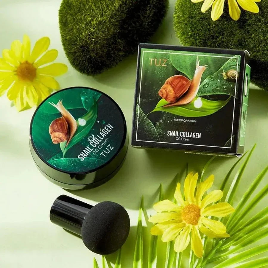 Snail Collagen BB Cream Air Cushion CC Concealer Foundation Air Cushion Foundation Qme