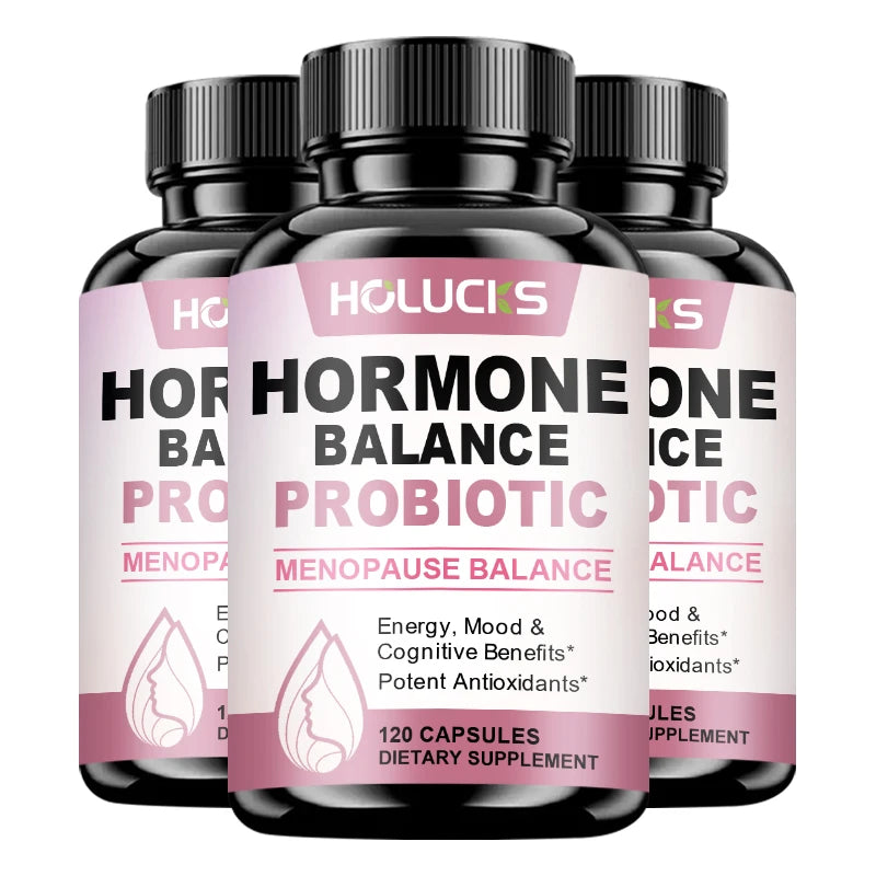 Women's Daily Wellness Probiotic Capsules – Mood & Energy Wellness Supplement Capsules Qst 120pcs - 3 BOX