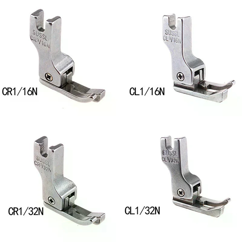 Industrial Compensating Presser Foot Edge Guide – Stainless Steel Presser Foot Accessory Qme