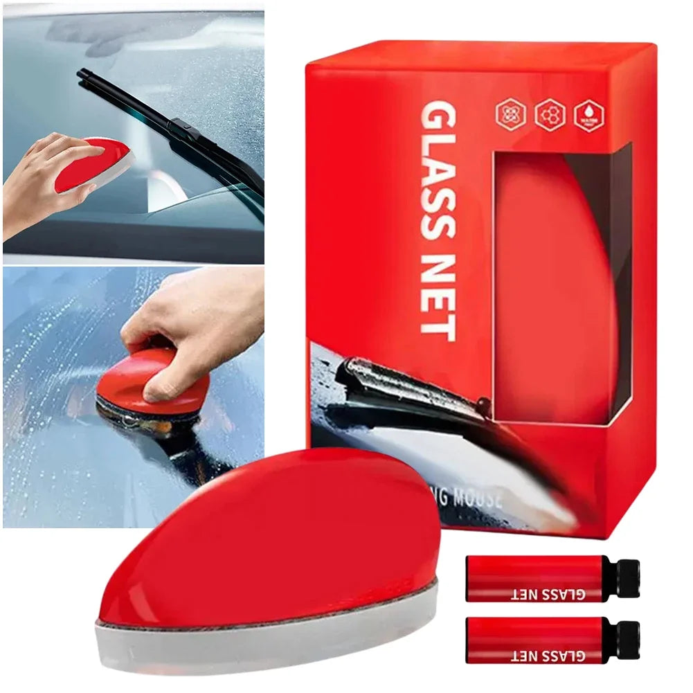 Car Windshield Glass Cleaner & Oil Film Remover Paste Auto Glass Cleaner Qme