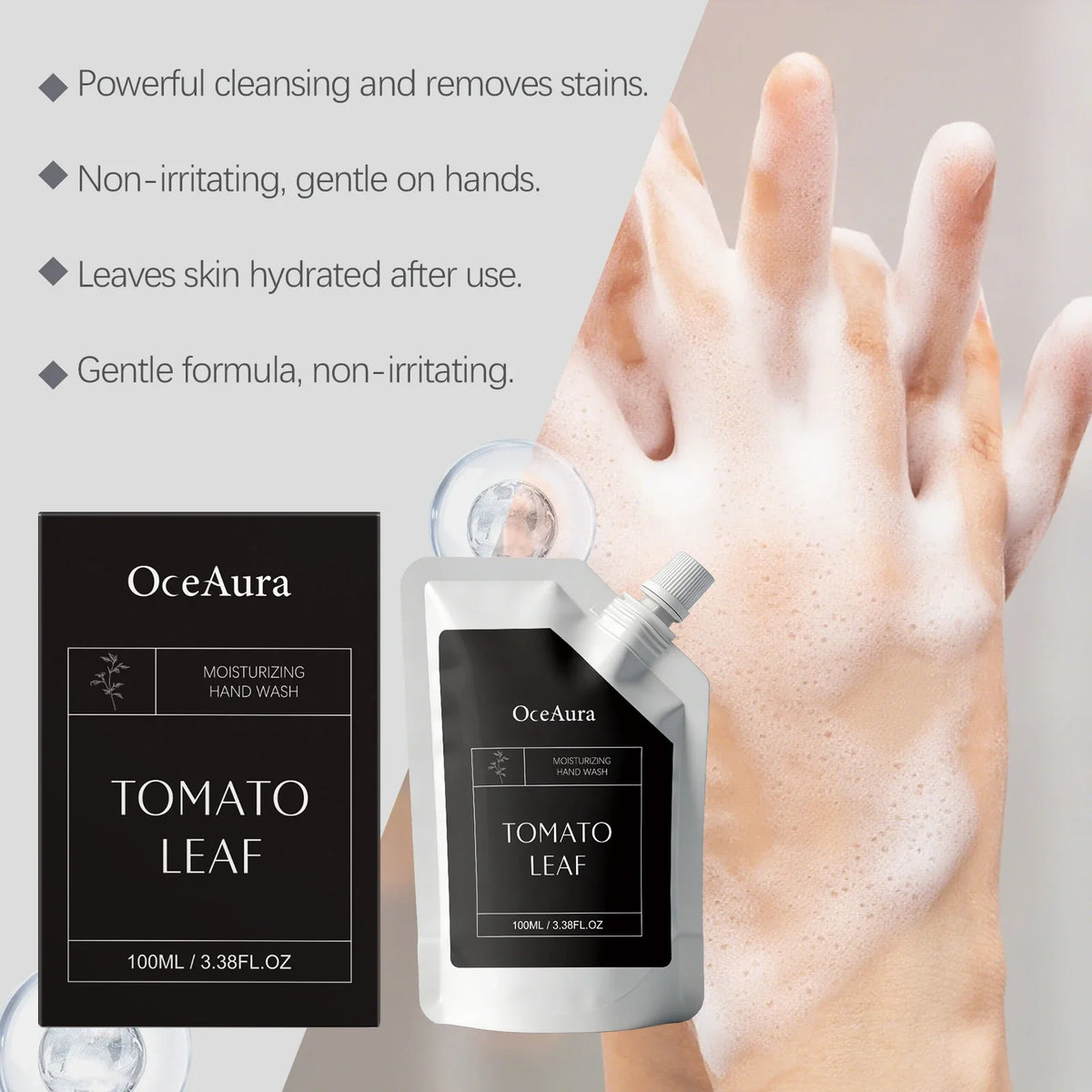 Tomato Extract Moisturizing Hand Wash – Gentle Daily Soap Moisturizing Hand Wash Qme