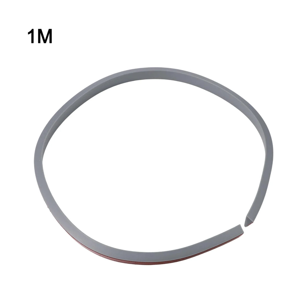 Flexible Silicone Ramp Strip for Robot Vacuum Slope Climbing Robot Vacuum Accessory Qme Gray
