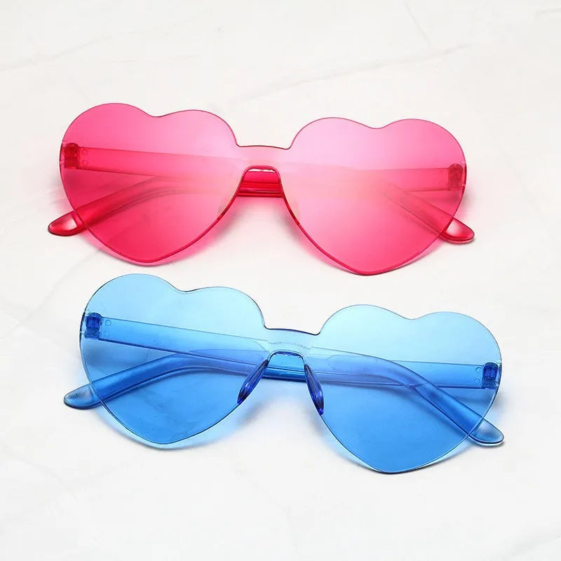 Heart Sunglasses – Wedding Bachelorette & Bridesmaid Party Props Novelty Sunglasses Qme