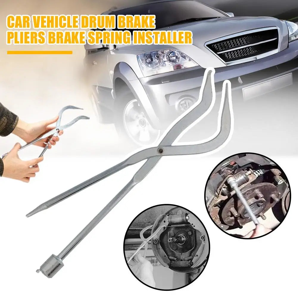 Drum Brake Shoe Return Spring Repair Tool – Vehicle Disassembly Brake Repair Tool Qme