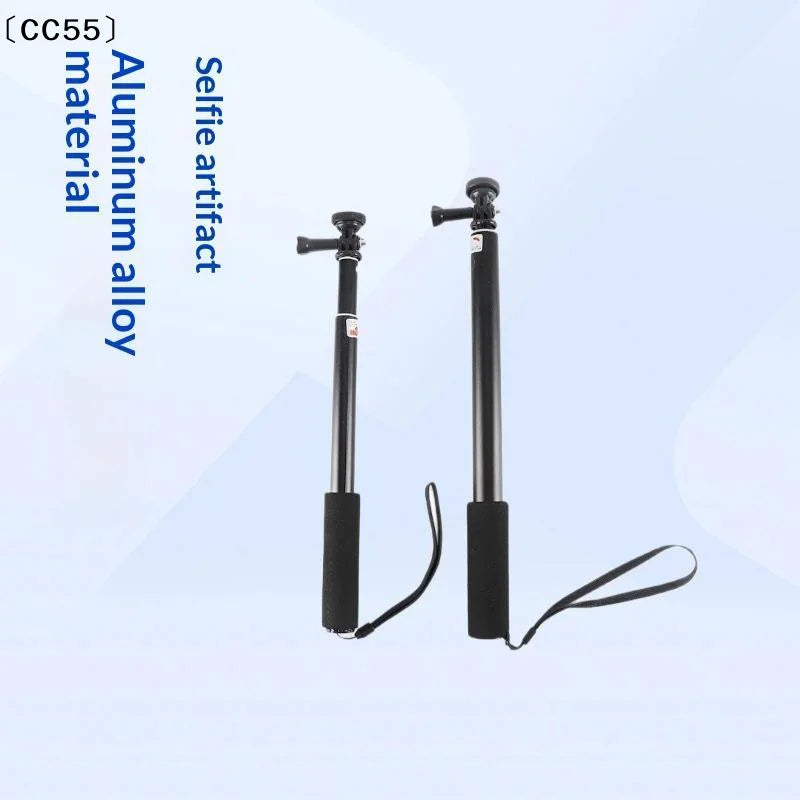 Aluminum Alloy Telescopic Selfie Stick – Non-Slip Grip Selfie Stick Qst