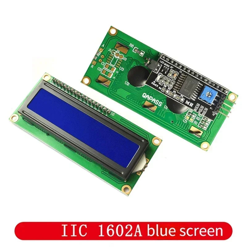 LCD1602 16x2 Character LCD Module I2C IIC Interface 5V LCD Display Module Qme 1pc