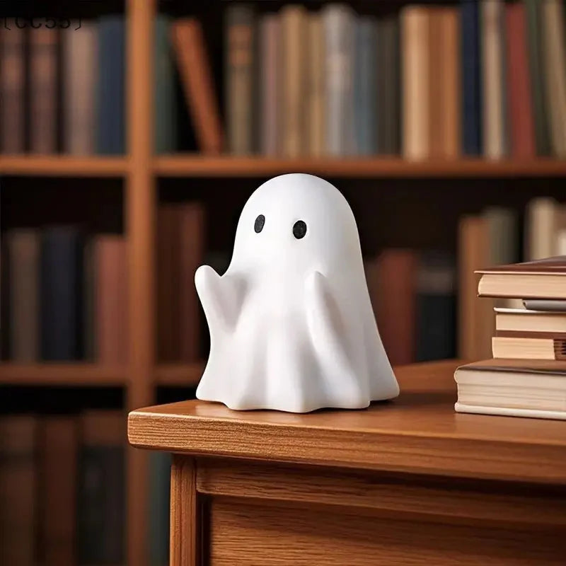 Funny Ghost Pen Holder – Spooky Desk Organizer & Gift Pen Holder Qst