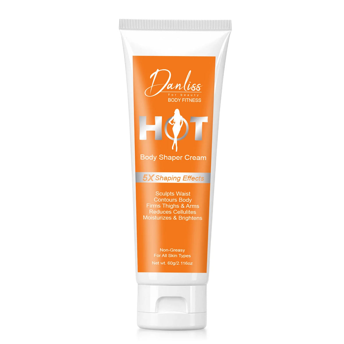 Women's HOT Body Shaper Cream – 5X Tummy Firming & Smoothing Body Shaping Cream Qst WHITE 180g