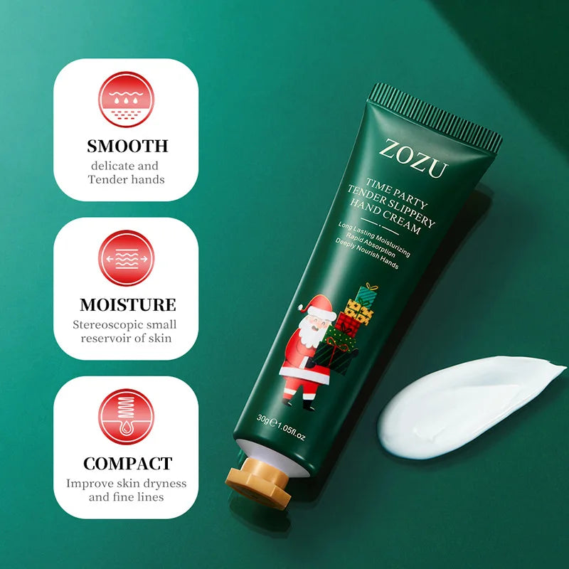 Christmas 5-Piece Hand Cream Gift Set – Travel Moisturizer Hand Cream Gift Set Qme