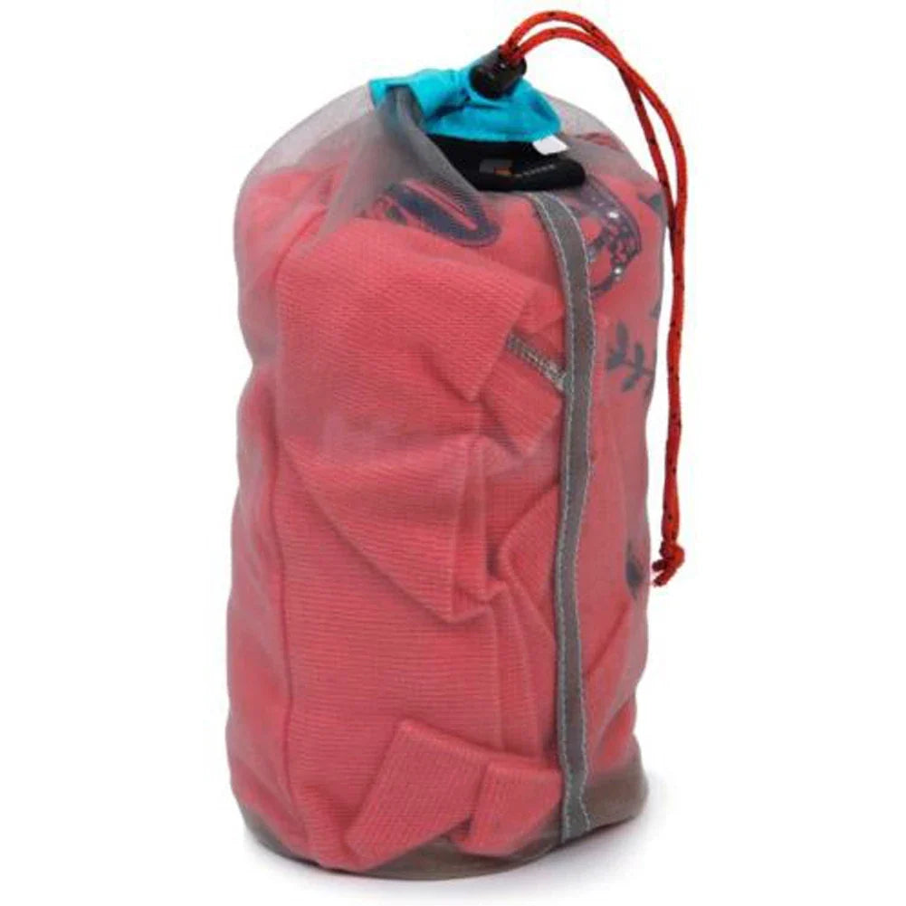 Ultralight Nylon Mesh Drawstring Bag – Travel & Camping Organizer Mesh Drawstring Bag Qme