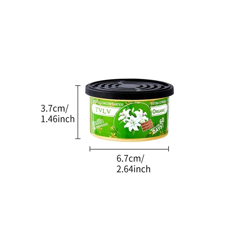 Car Solid Air Freshener – Long-Lasting Fragrance | 7 Scents Car Air Freshener Qme