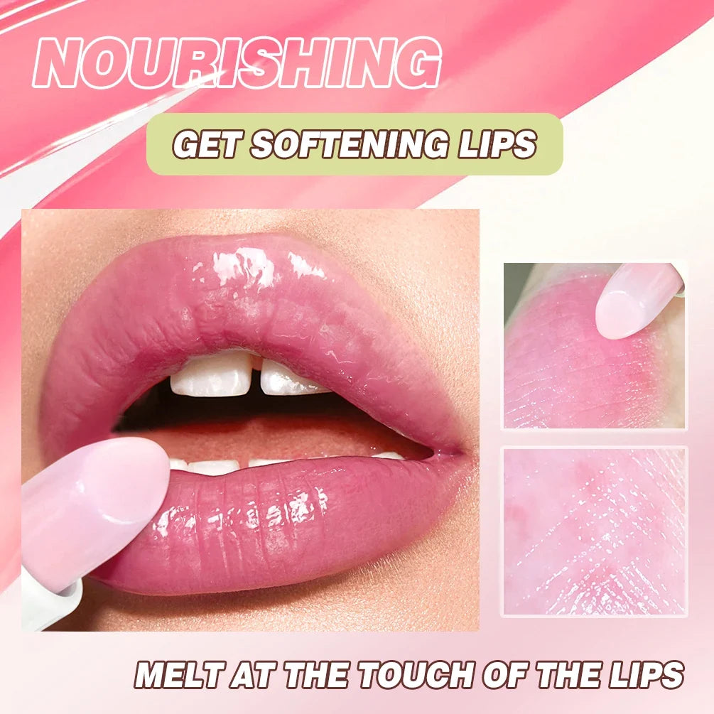 QIBEST Color-Changing Lip Balm Set – Moisturizing Tinted Lip Care Tinted Lip Balm Qme