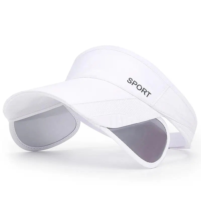Women's Foldable UV Sun Hat – Outdoor Sports & Cycling Cap Outdoor Sun Hat Qst White