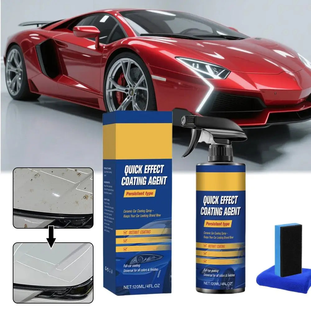 Car Polish Coating Spray – Quick Scratch Repair & Paint Restorer Car Polish Spray Qme