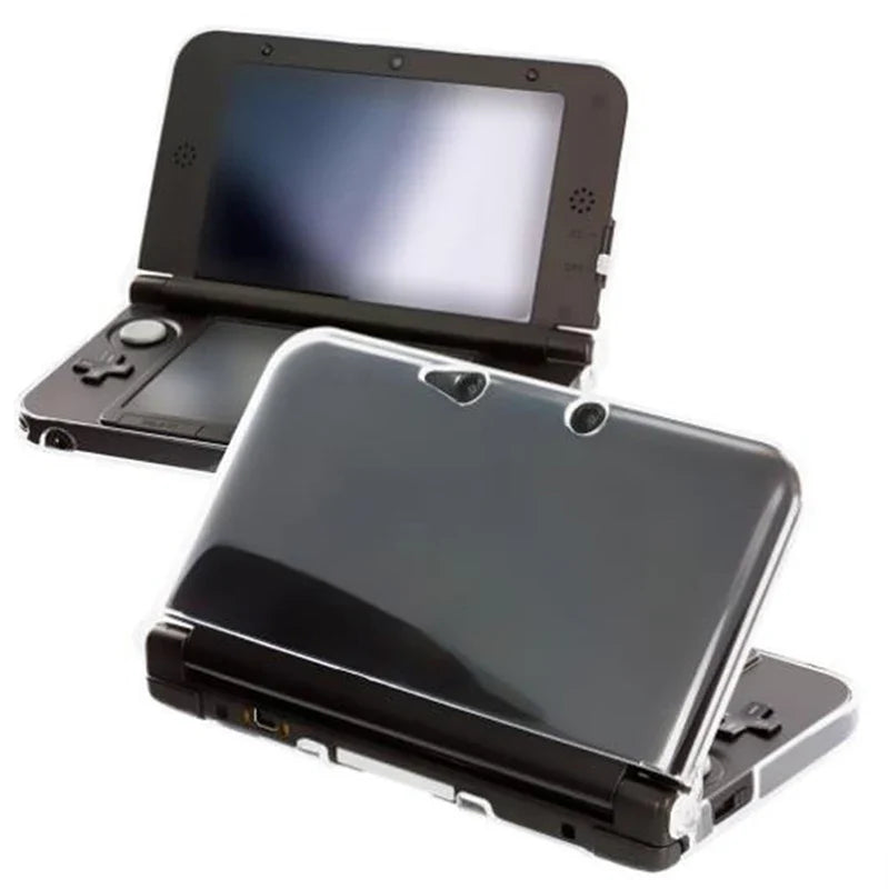 Crystal Clear Hard Shell Case for Nintendo 3DS XL LL N3DS Console Protective Case Qme