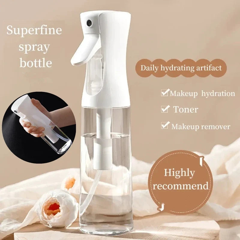 Fine Mist Pressure Spray Bottle – Toner, Essence & Plants Refillable Spray Bottle Qme