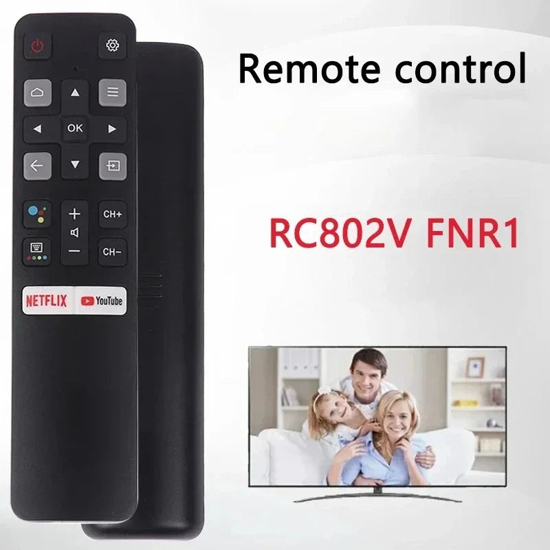 TCL Infrared TV Remote Control RC802V FMR1 FMR2 FLR1 FUR5 TV Remote Control Qme