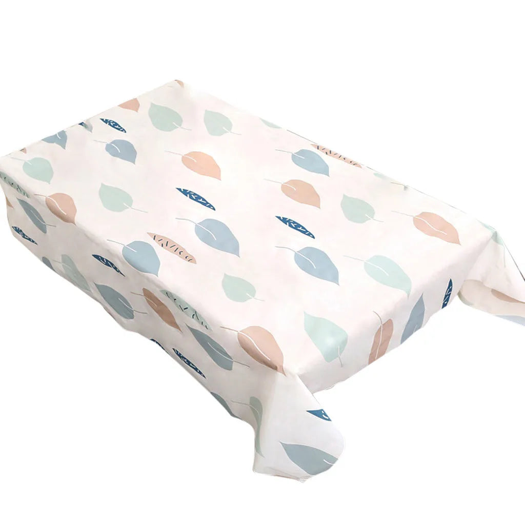 Rectangle Satin Tablecloth – Oil-Proof Kitchen & Dining Table Cover Satin Tablecloth Qme A C