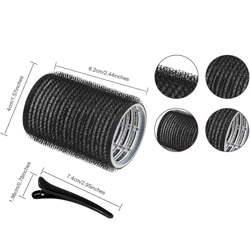 Heatless Self-Grip Hair Rollers – Clip Curlers for Volume & Curls Hair Rollers Qme