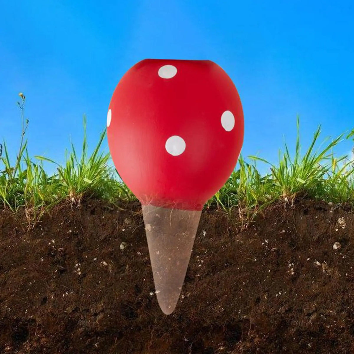 Terracotta Self-Watering Drip Irrigation Spikes – Auto Slow Release Drip Irrigation Spikes Qme