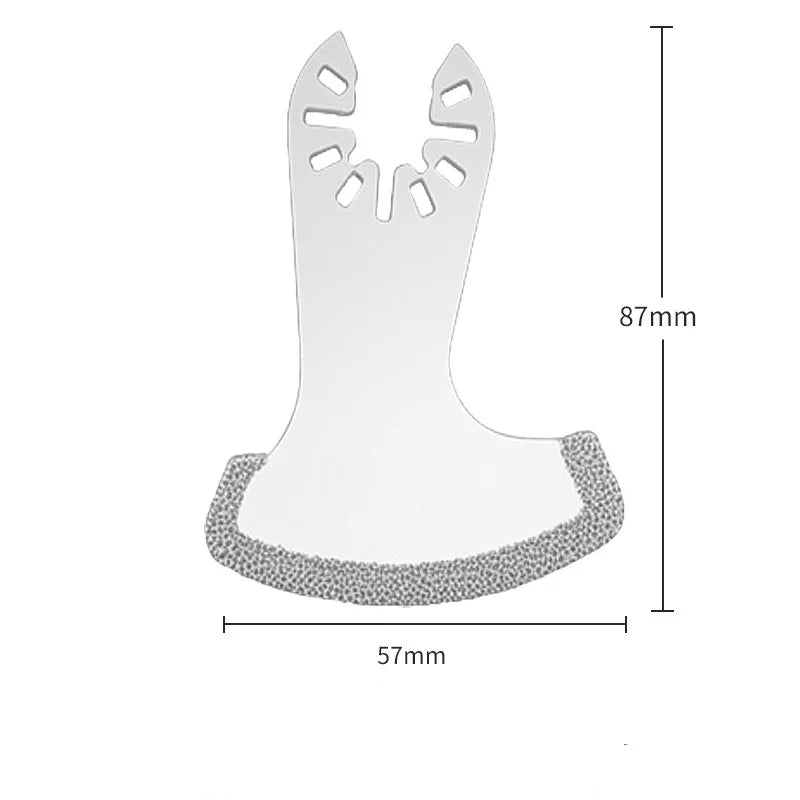 Diamond Oscillating Saw Blades for Tile, Cement & Stone Oscillating Saw Blades Qme 1pcs-A