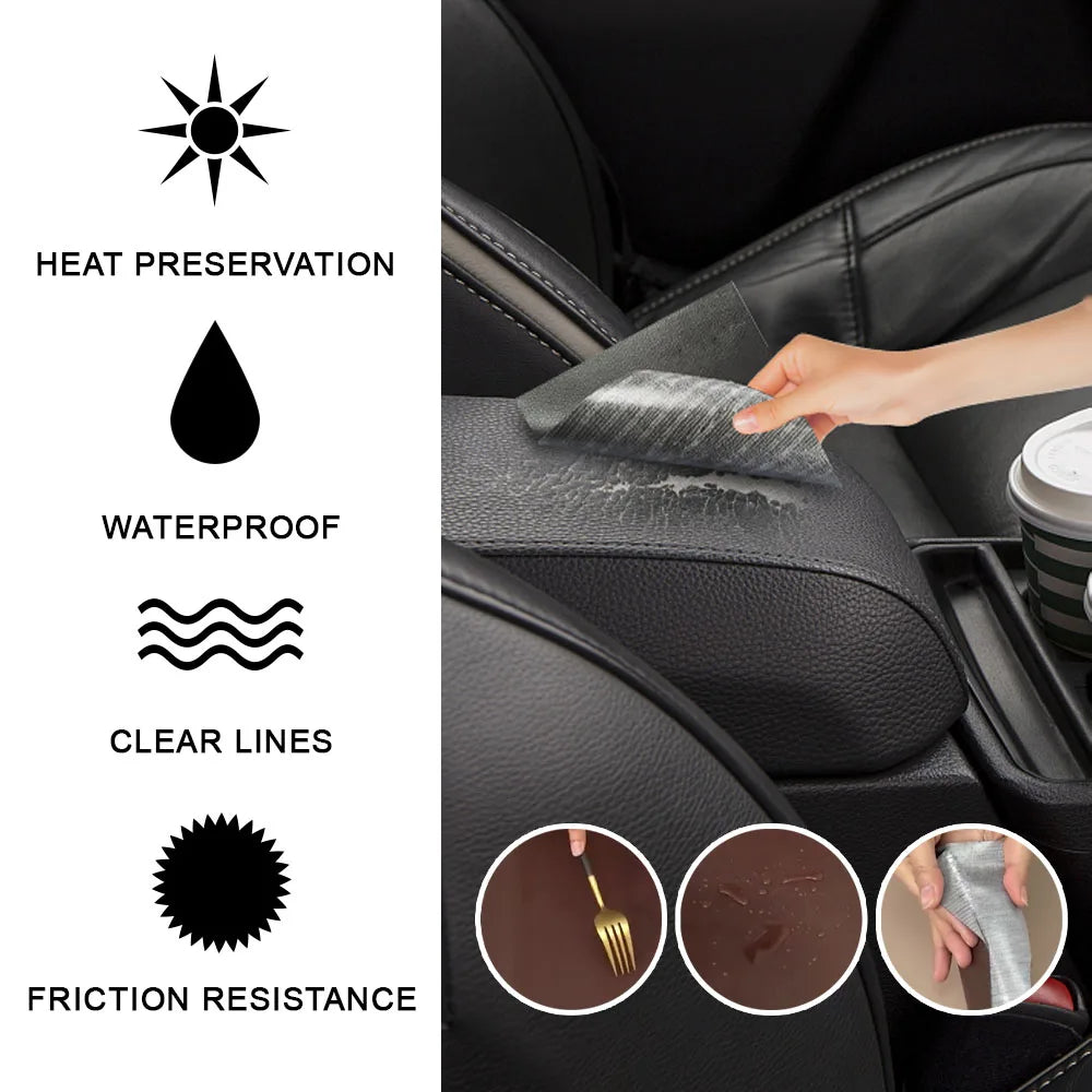 Self-Adhesive PU Leather Repair Patch for Sofa, Car & Furniture Leather Repair Patch Qme