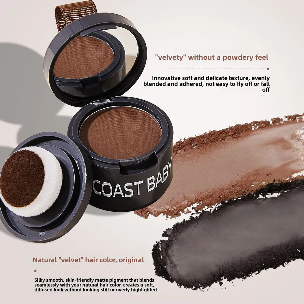 Hairline Powder Contouring Hair Concealer – Natural Coverage Hair Concealer Powder Qme