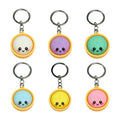 3D Printed Dumpling Keyboard Keychain Fidget Clicker Toy Fidget Keychain Toy Qme 6PCS