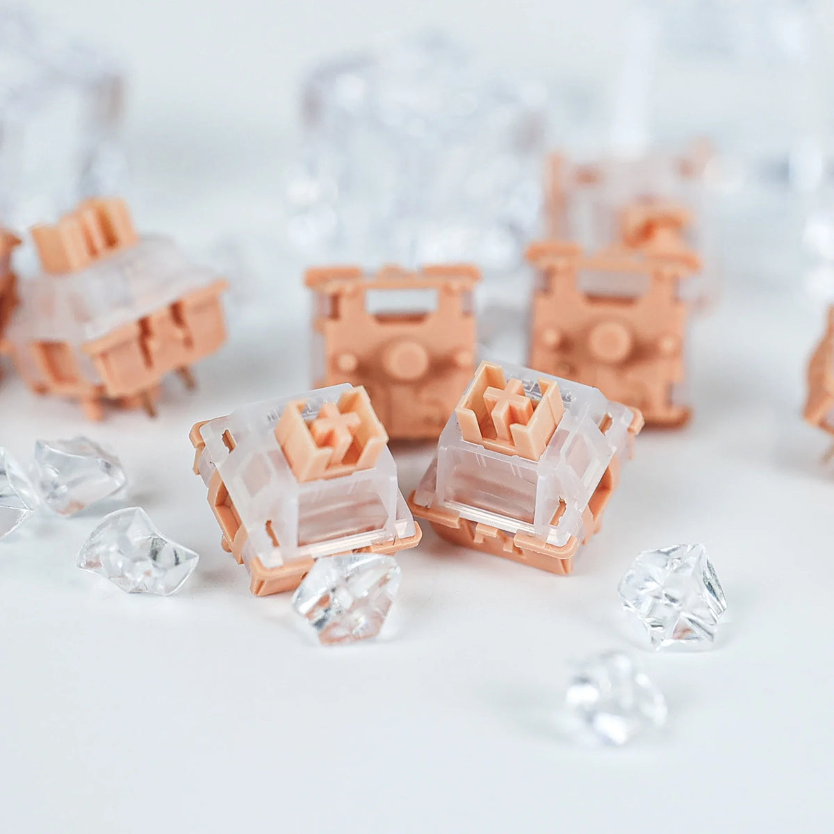 Chosfox Outemu Yichu Silent Linear RGB 5-Pin Hot-Swap Switch Mechanical Keyboard Switch Qme