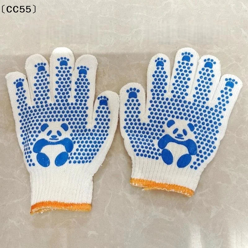 Kids Non-Slip Knitted Gloves – Panda Grip Garden Mittens Kids Activity Gloves Qst