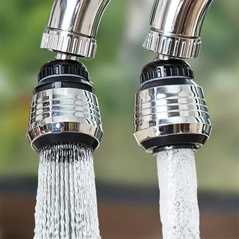 360° Rotatable Faucet Aerator – 2-Mode Bubbler Spray Head Faucet Aerator Qme
