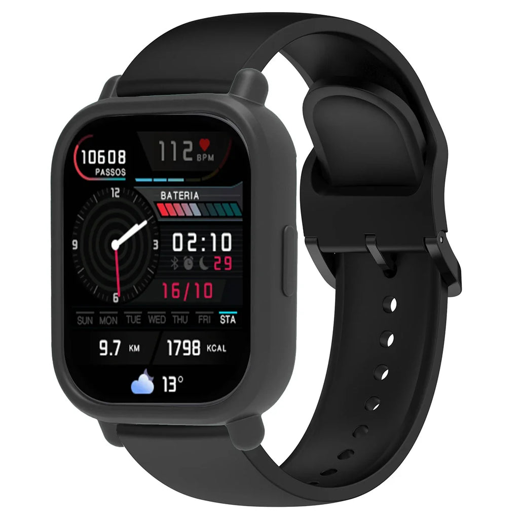 Silicone Strap & Case for Redmi Watch 5 Lite & Active – 37 Colors Smartwatch Strap Qme B Redmi Watch5 Active