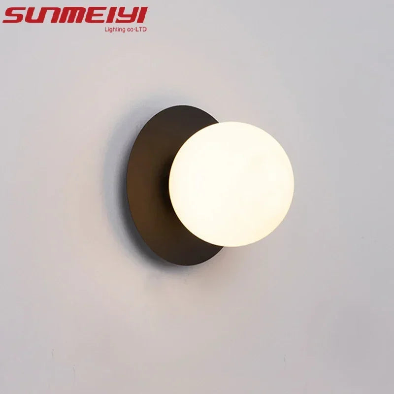 Modern Minimalist Nordic Bedside Wall Lamp | 4 Colors Wall Sconce Lamp Qme