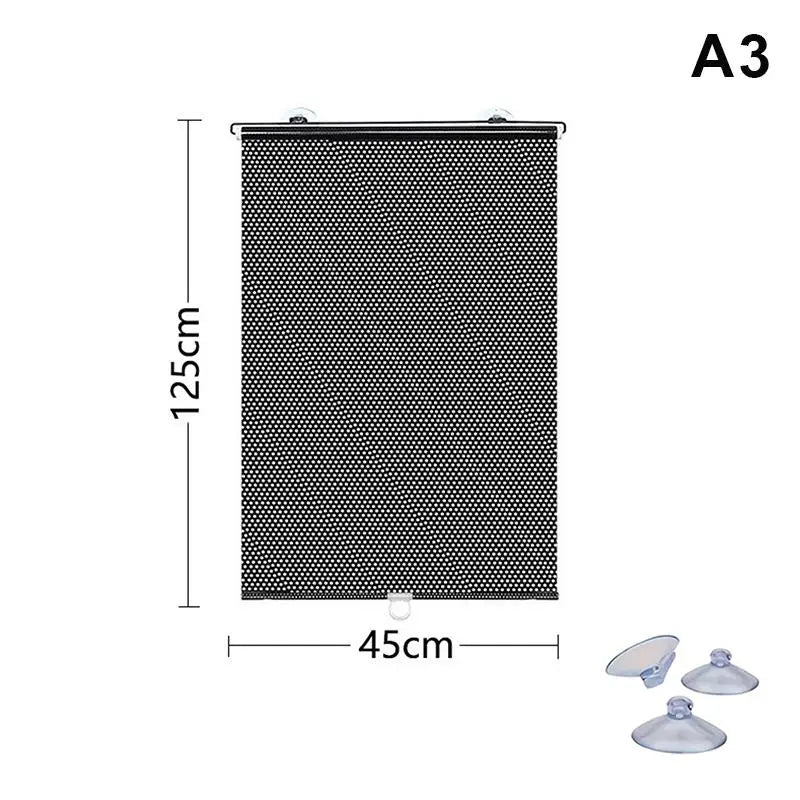 Portable Retractable Roller Shade with Suction Cups – Car & Home Car Window Shade Qme A3