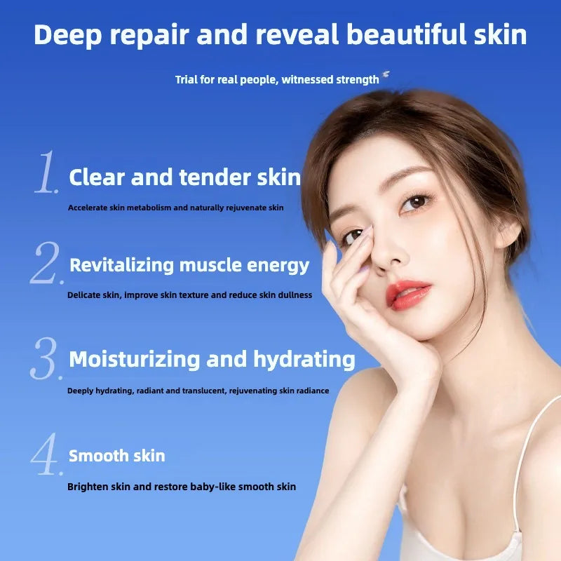 Sponge Spicule Freeze-Dried Collagen Powder Skin Renewal Mask Face Mask Treatment Qst