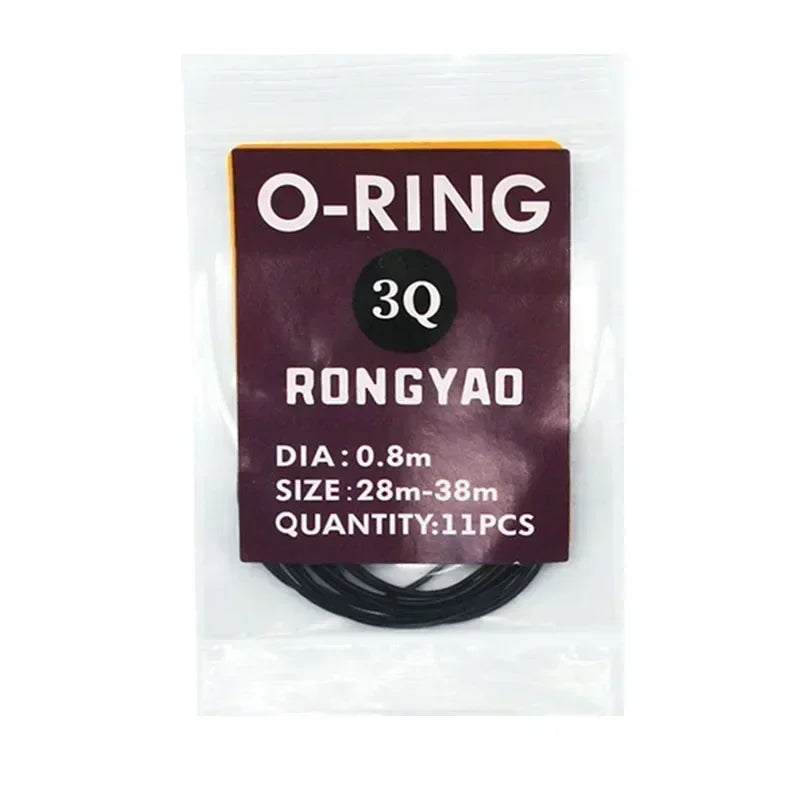 Watch Case Rubber O-Ring Gasket Set – Waterproof & Oil-Resistant Watch Repair Gasket Qme B-0.8