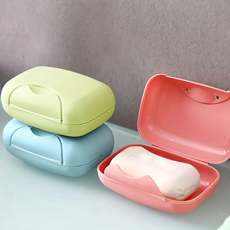 Portable Travel Soap Dispenser with Lid – PP Soft Series Soap Dispenser Qme
