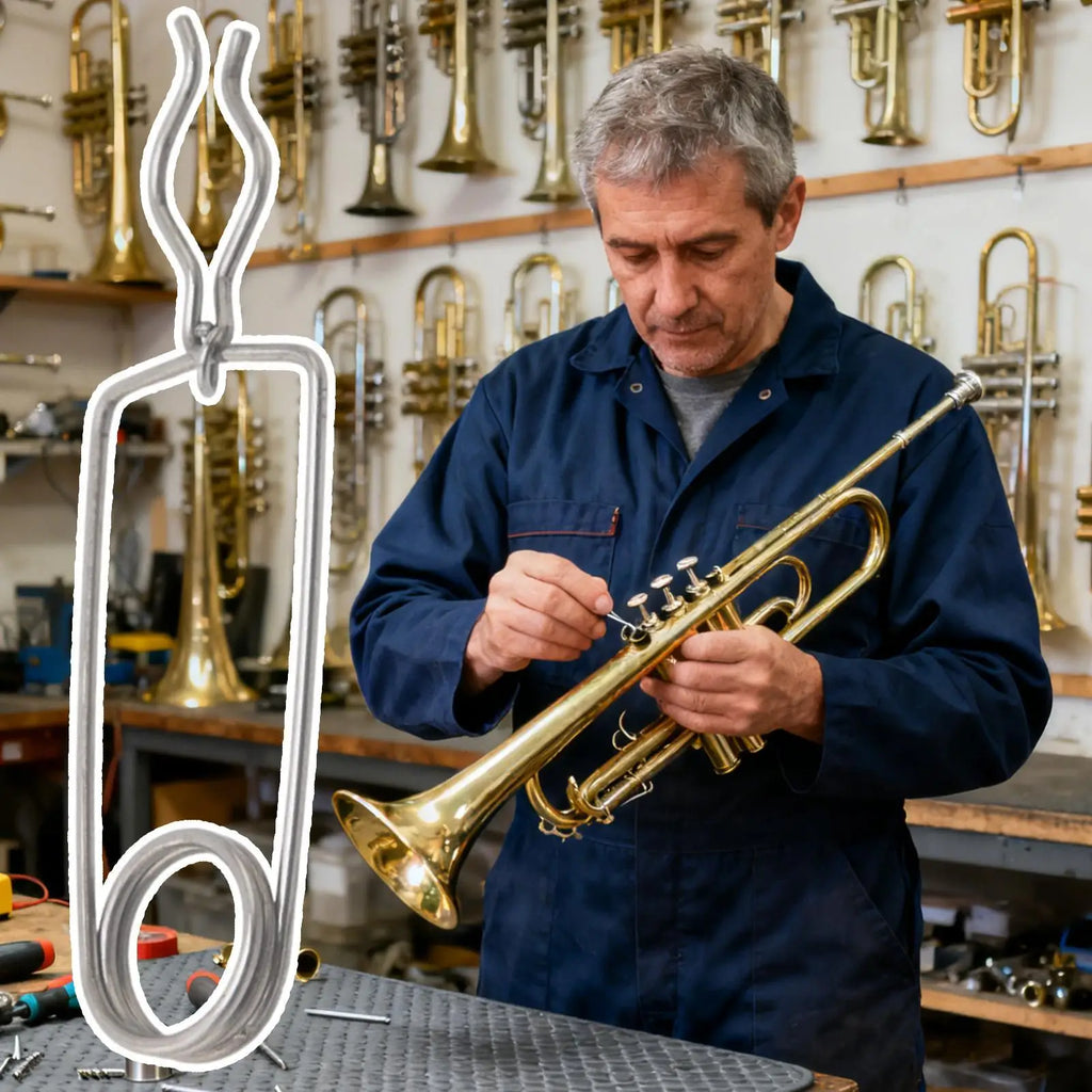 Wind Instrument Soldering Clamp – Trumpet, Flute & Saxophone Instrument Repair Clamp Qme