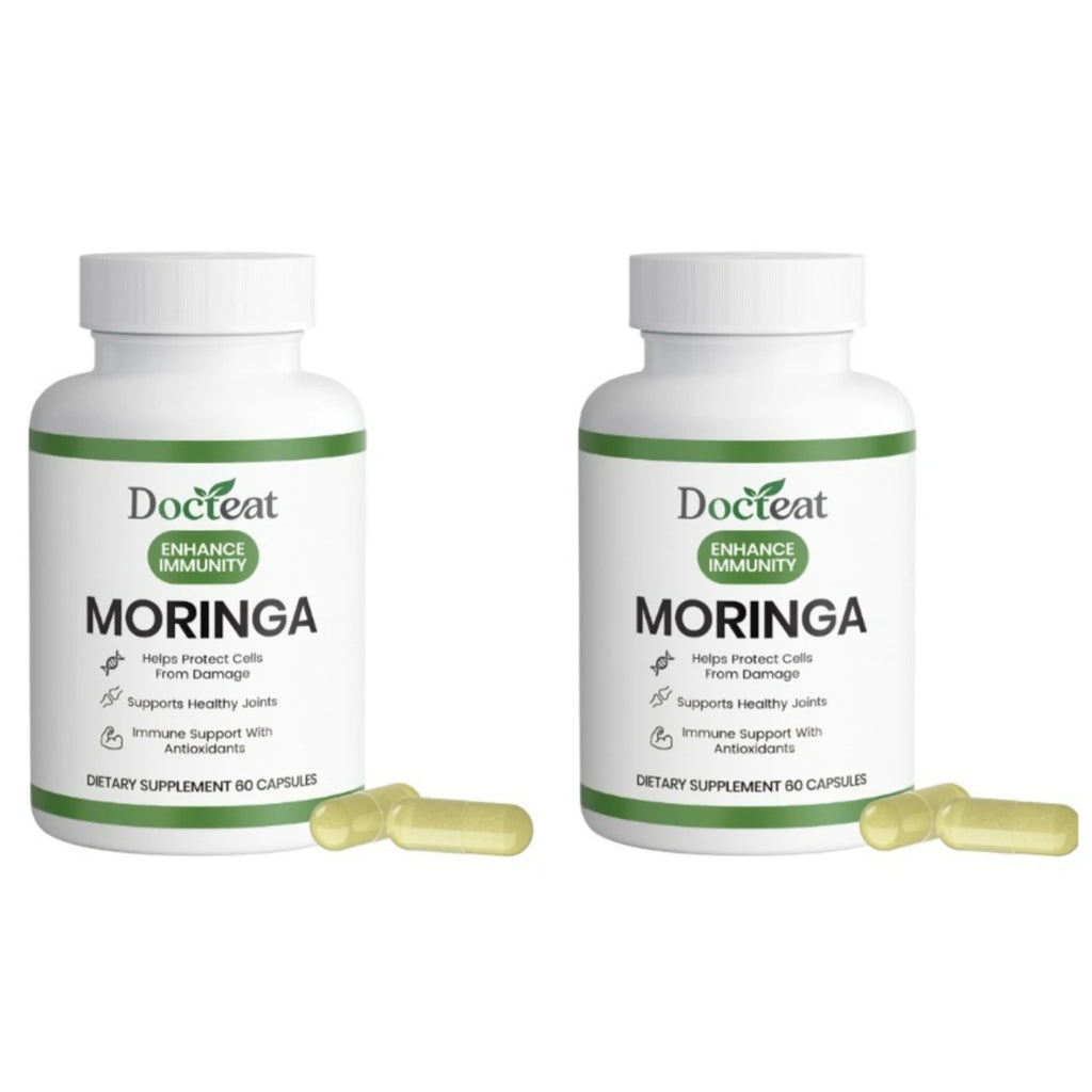 Moringa Joint Capsules – Turmeric, Zinc & Magnesium | 60ct Joint Support Supplement Qst 120 Count(Pack of 2)