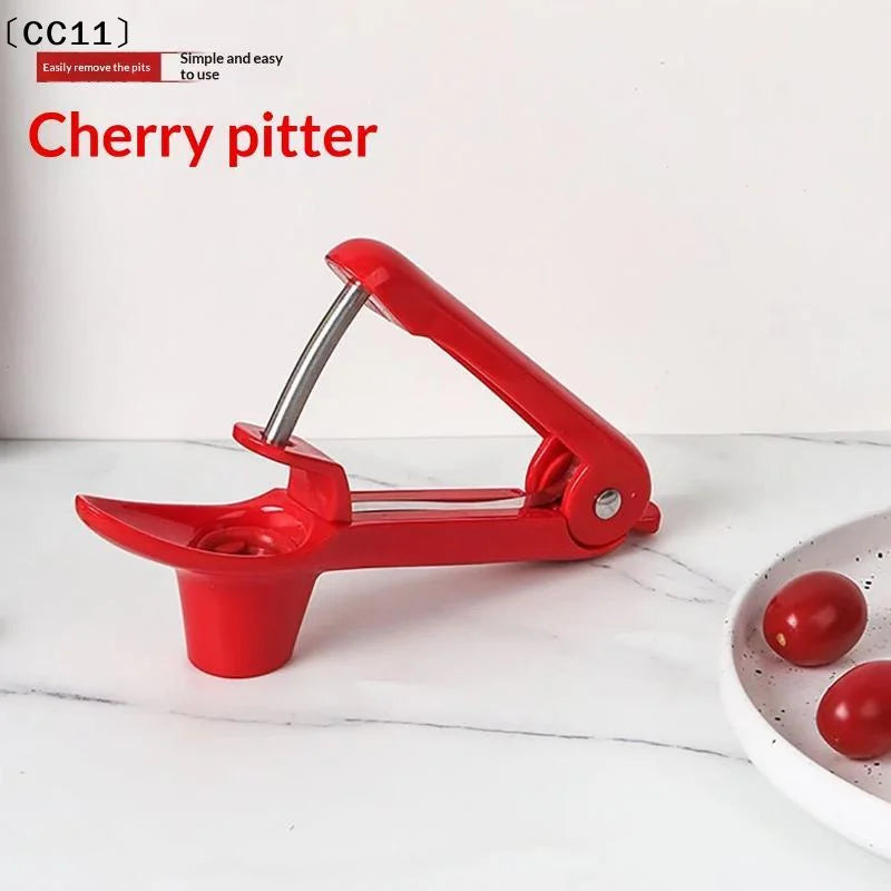 Food Grade Cherry Pitter Seed Remover – One-Hand Operation Tool Cherry Pitter Tool Qme