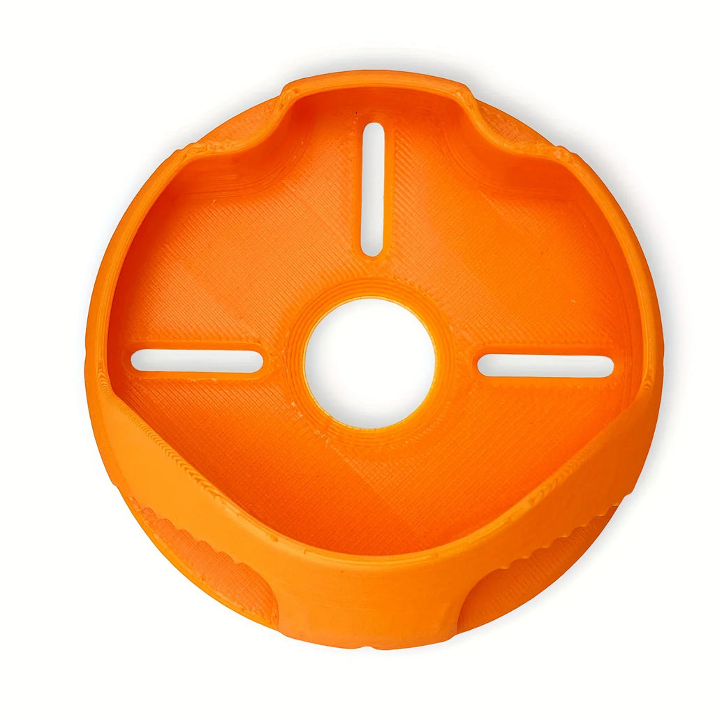 Plastic Drilling Dust Collector – Durable Construction Tool Drill Dust Collector Qme orange